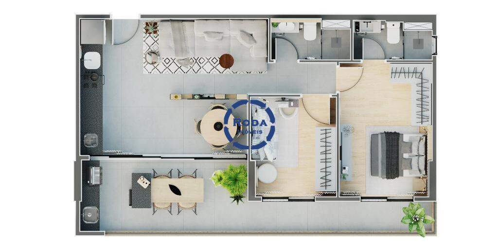 Apartamento à venda no Ponta da Praia: 