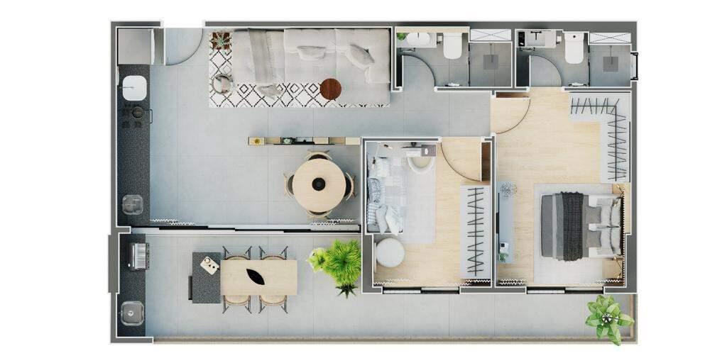 Apartamento à venda no Ponta da Praia: 