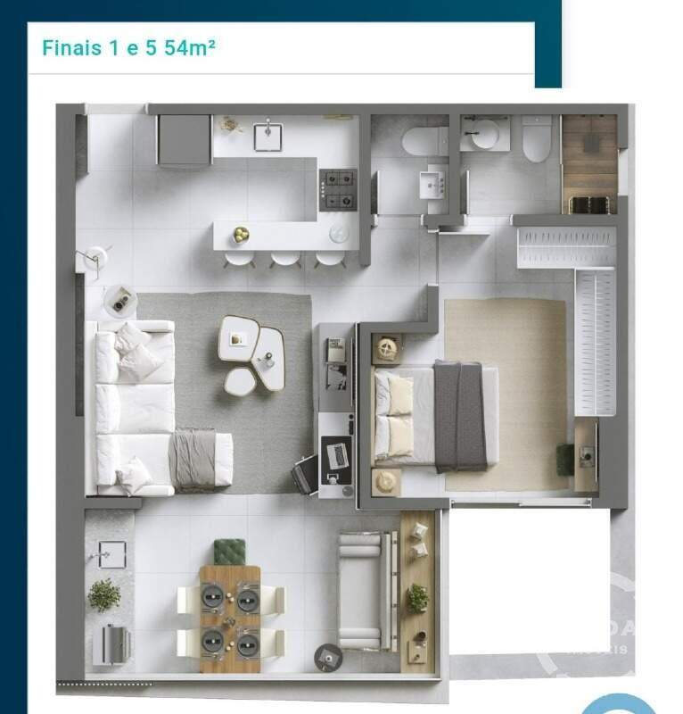 Apartamento à venda no Ponta da Praia: 