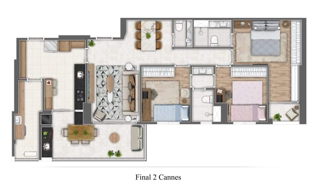 Apartamento à venda no Gonzaga: 