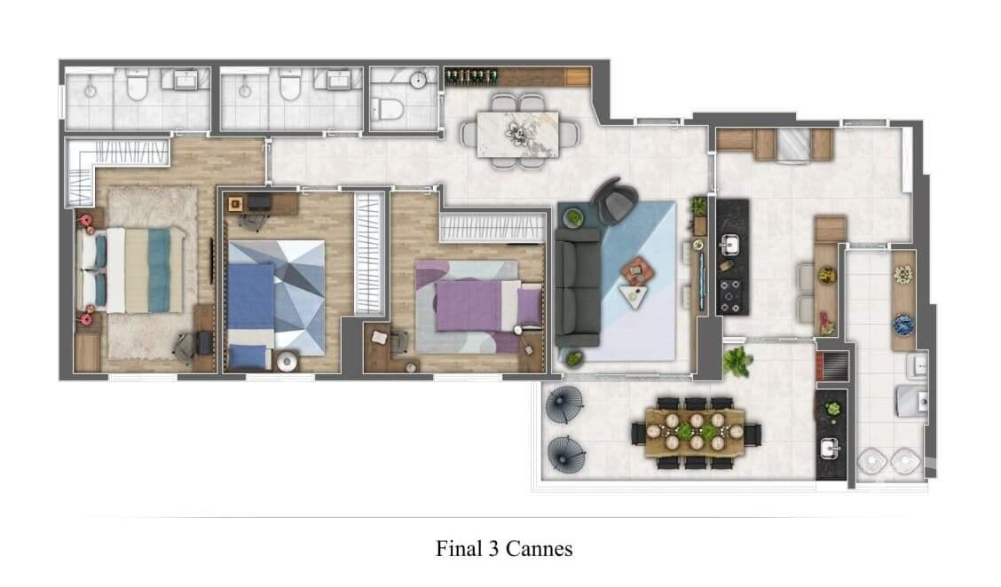 Apartamento à venda no Gonzaga: 