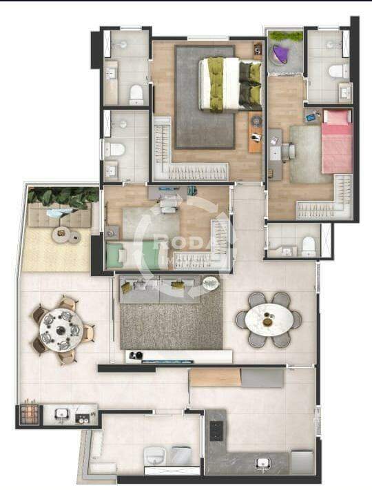 Apartamento à venda no José Menino: 
