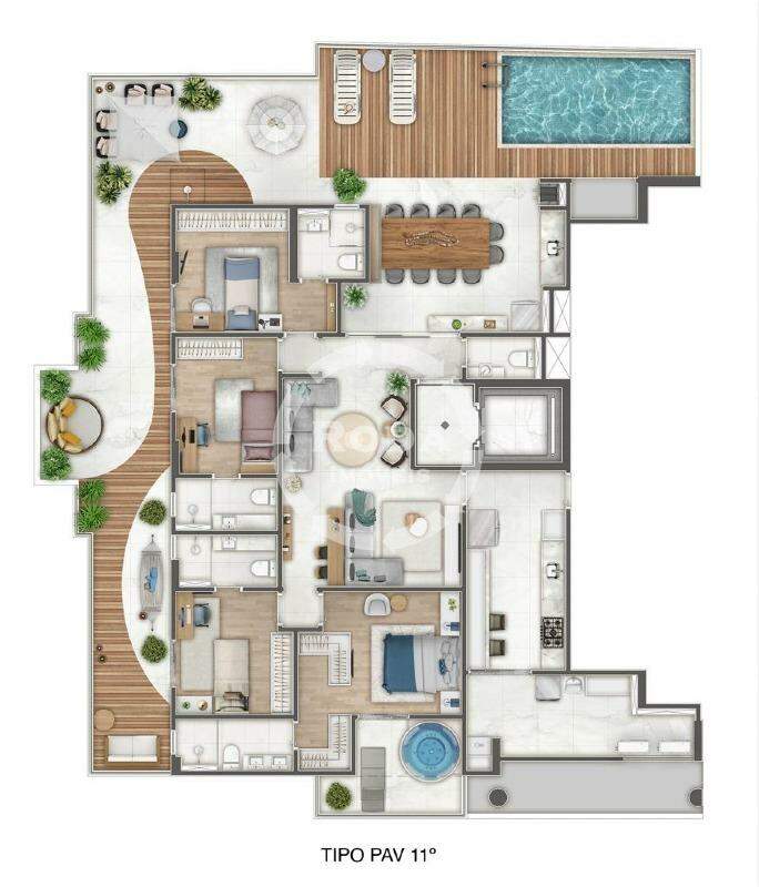 Apartamento à venda no Ponta da Praia: 