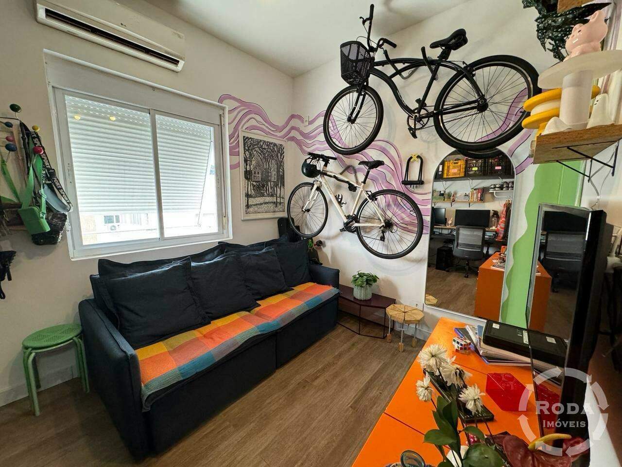 Sala Living à venda no Embaré: 