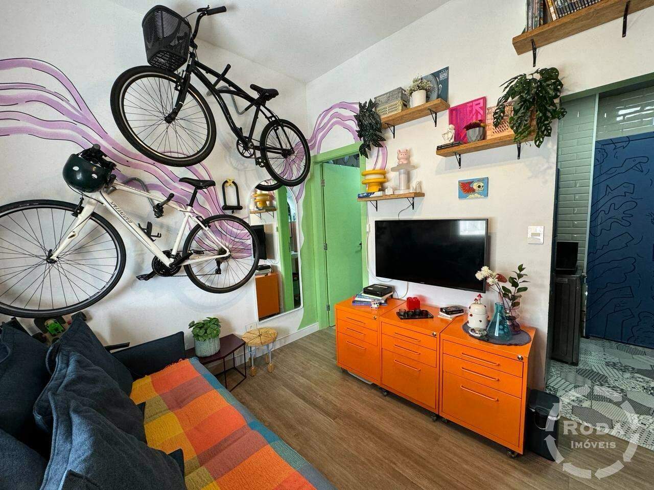 Sala Living à venda no Embaré: 