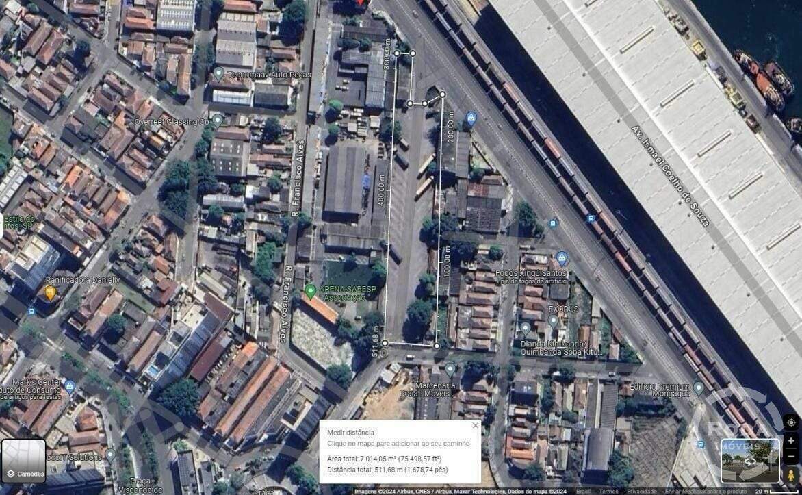 Área à venda no Estuário: