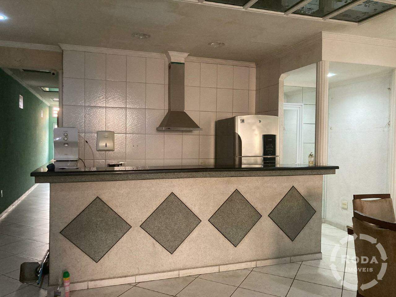 Casa à venda no Vila Mathias: Espaço Gourmet Fechado