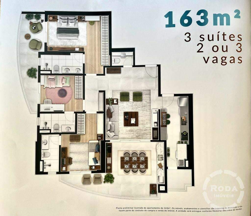 Apartamento à venda no Ponta da Praia: 