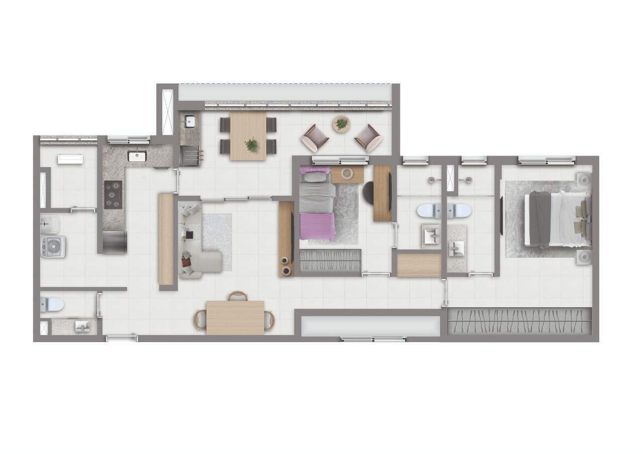Apartamento à venda no Embaré: 