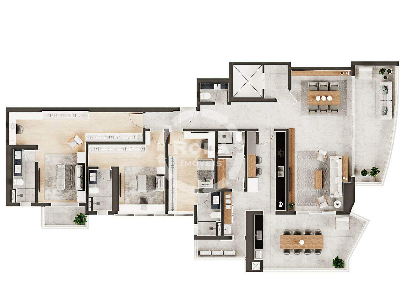 Apartamento à venda no Ponta da Praia: 