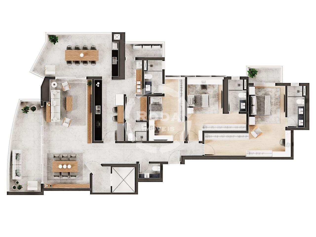 Apartamento à venda no Ponta da Praia: 