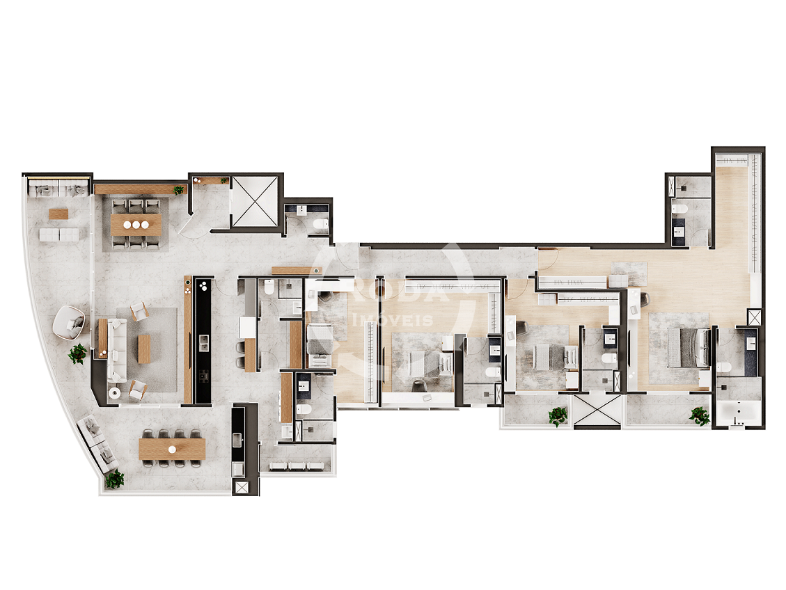 Apartamento à venda no Ponta da Praia: 