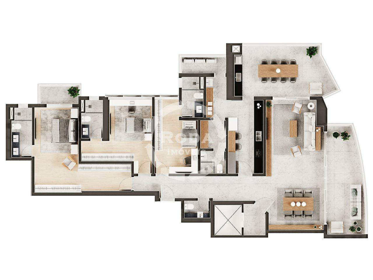 Apartamento à venda no Ponta da Praia: 