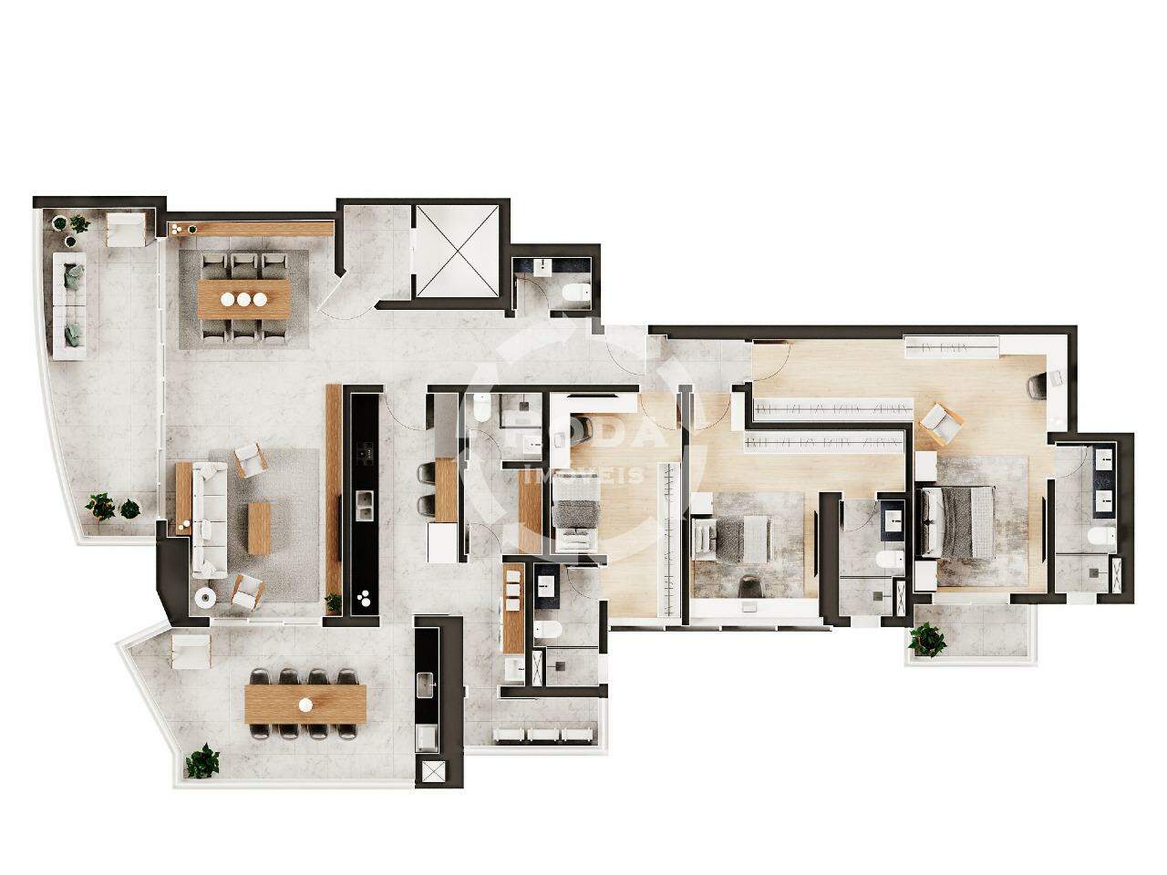 Apartamento à venda no Ponta da Praia: 