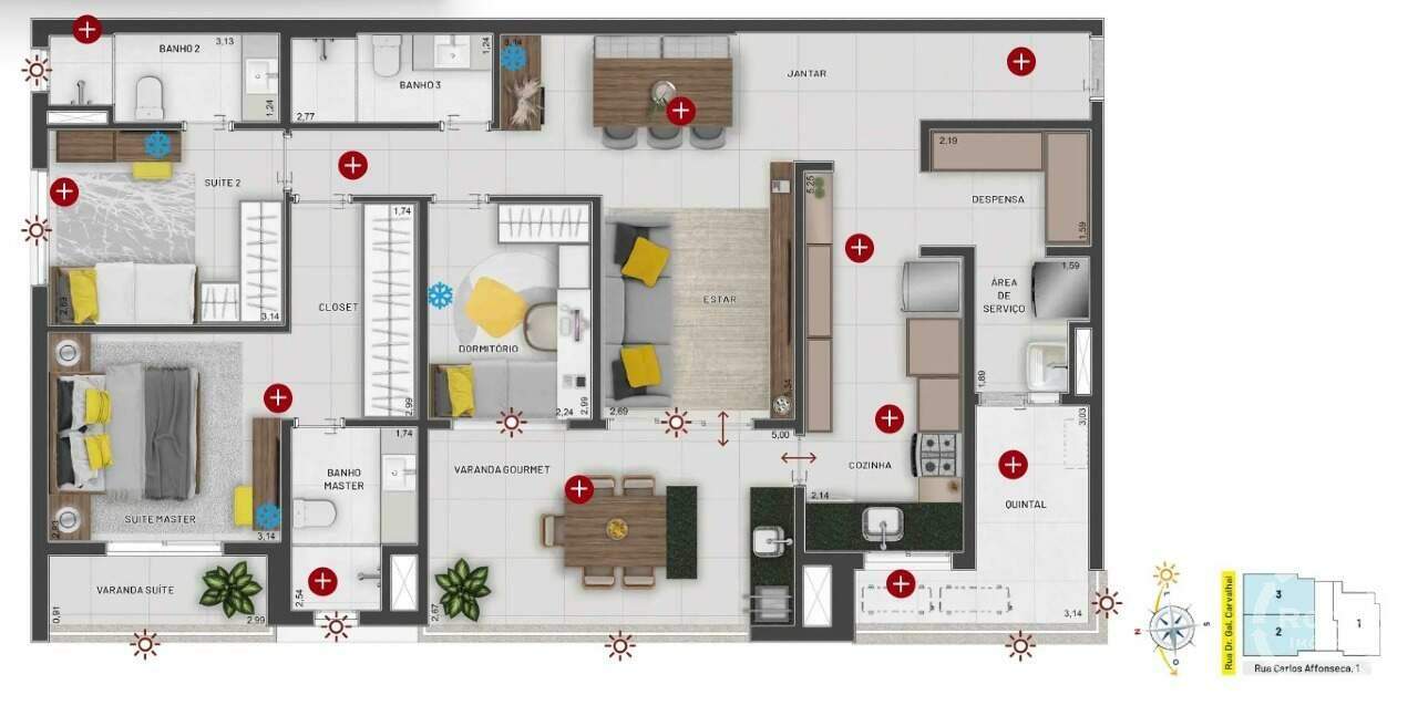 Apartamento à venda no Gonzaga: 