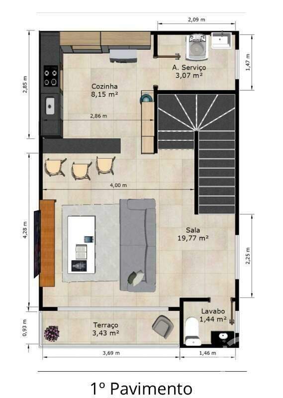 Casa à venda no José Menino: 