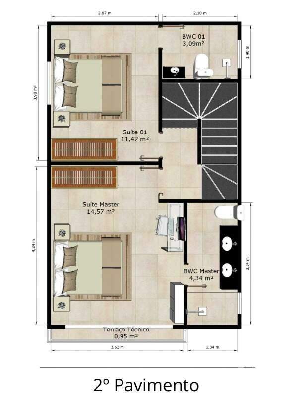 Casa à venda no José Menino: 