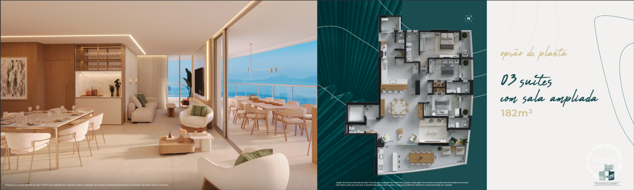 Apartamento à venda no Ponta da Praia: 