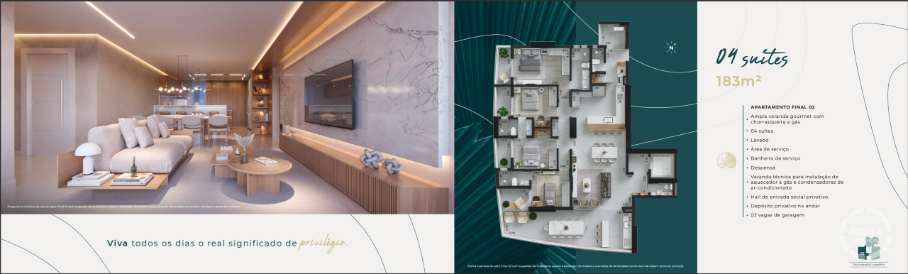 Apartamento à venda no Ponta da Praia: 