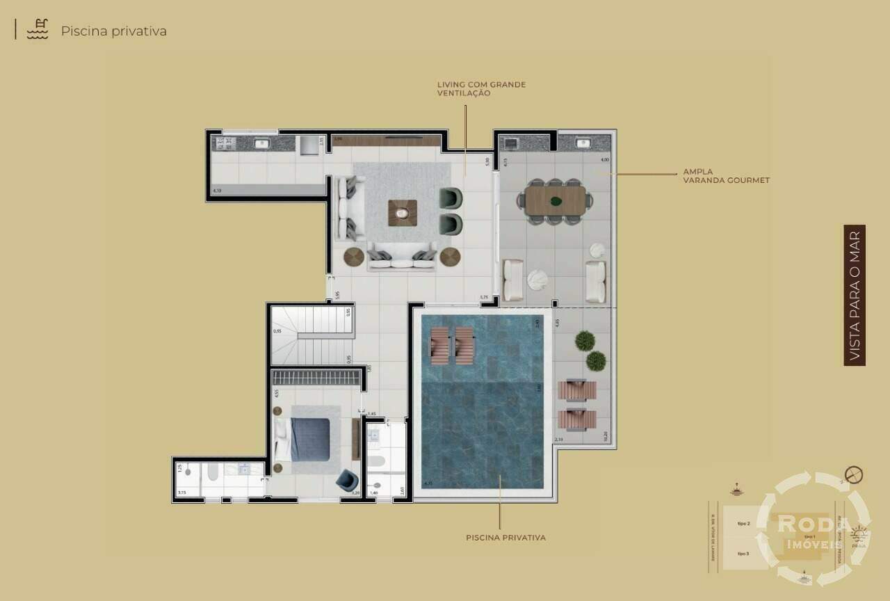 Apartamento à venda no Boqueirão: 
