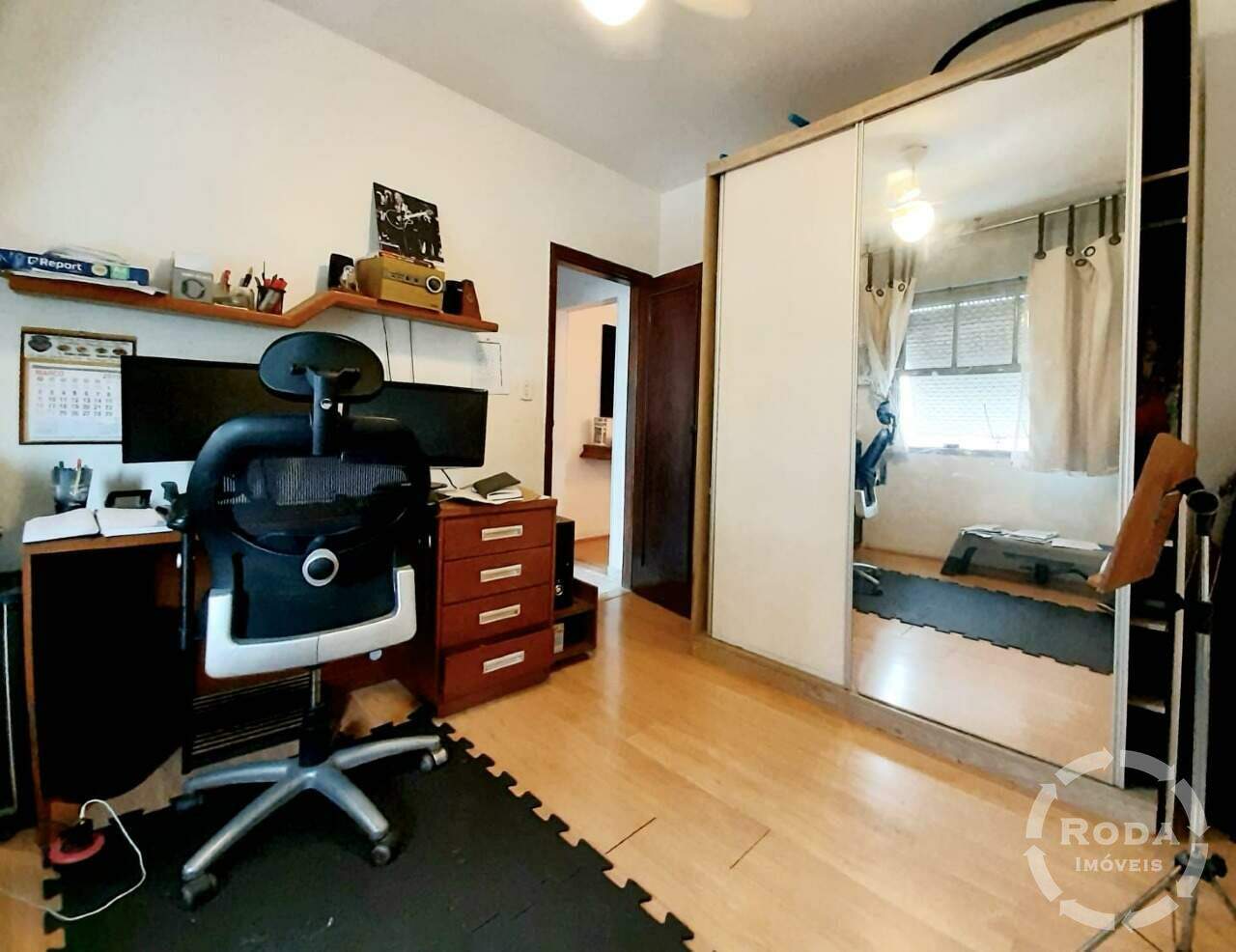 Apartamento à venda no Gonzaga: terceiro dormitório