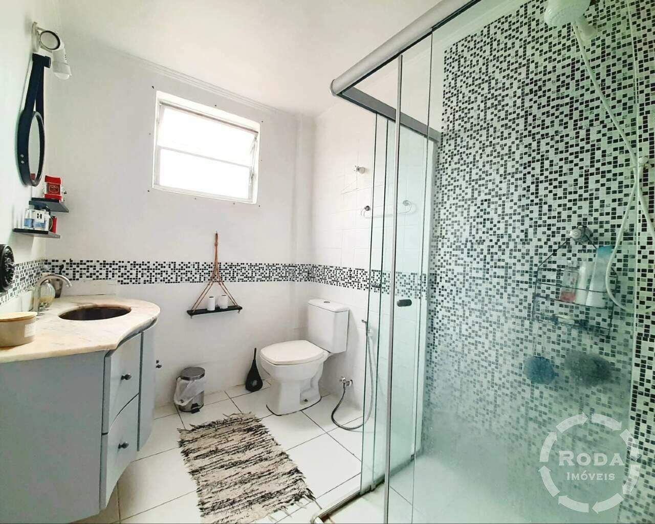 Apartamento à venda no Gonzaga: banheiro social