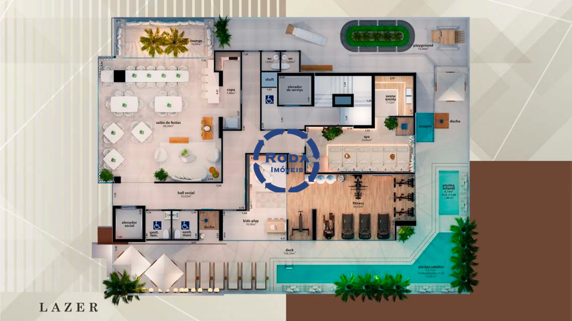 Apartamento à venda no Embaré: 