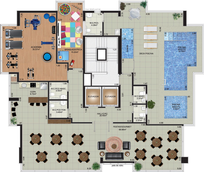 Apartamento à venda no Ponta da Praia: 