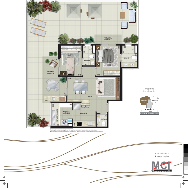 Apartamento à venda no Ponta da Praia: 