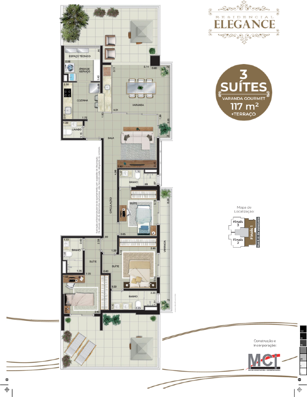 Apartamento à venda no Ponta da Praia: 