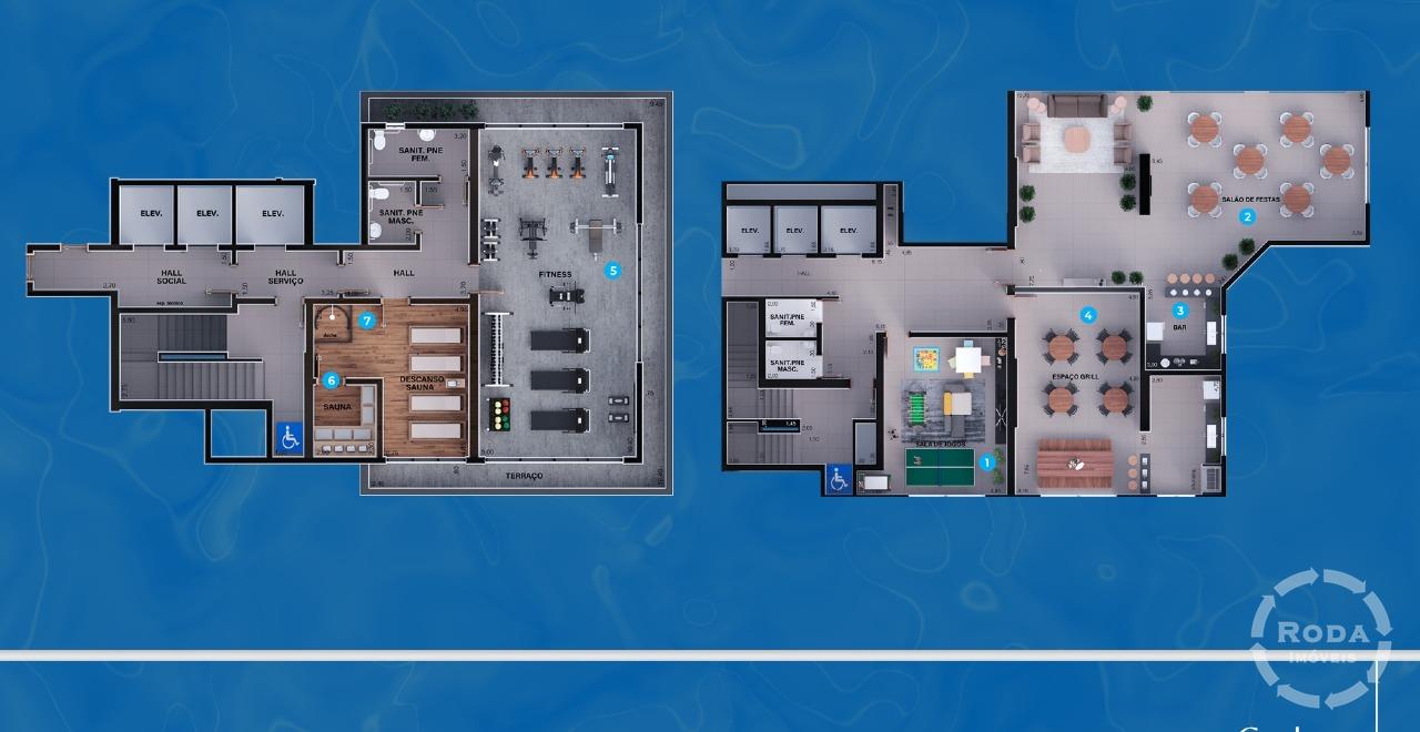 Apartamento Garden à venda no Boqueirão: 