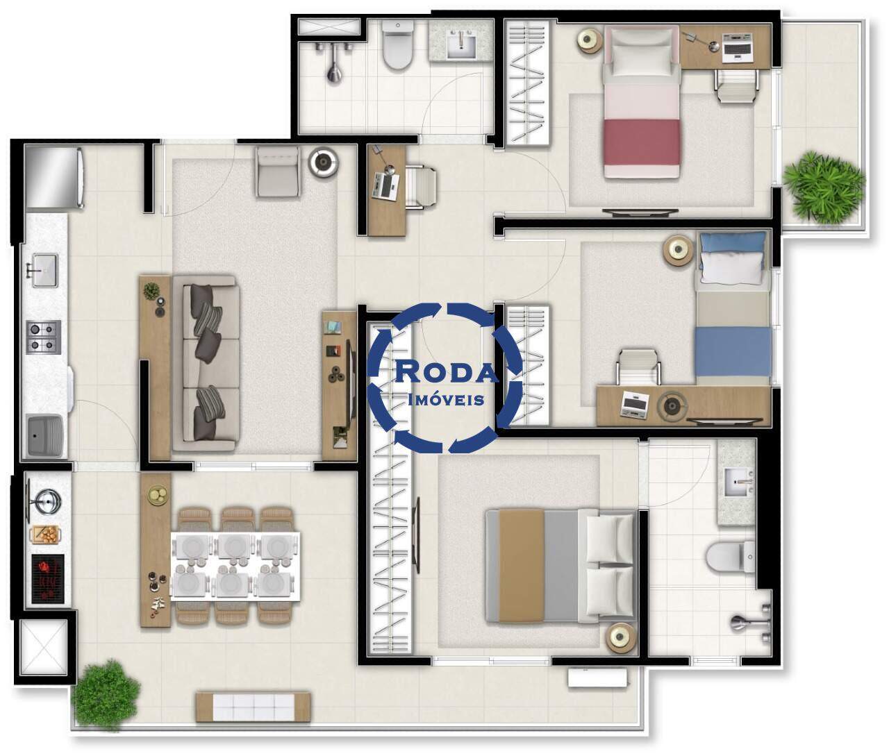 Apartamento à venda no Encruzilhada: 