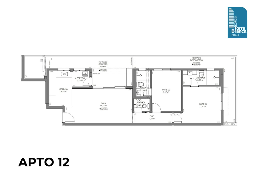 Apartamento à venda no Embaré: 