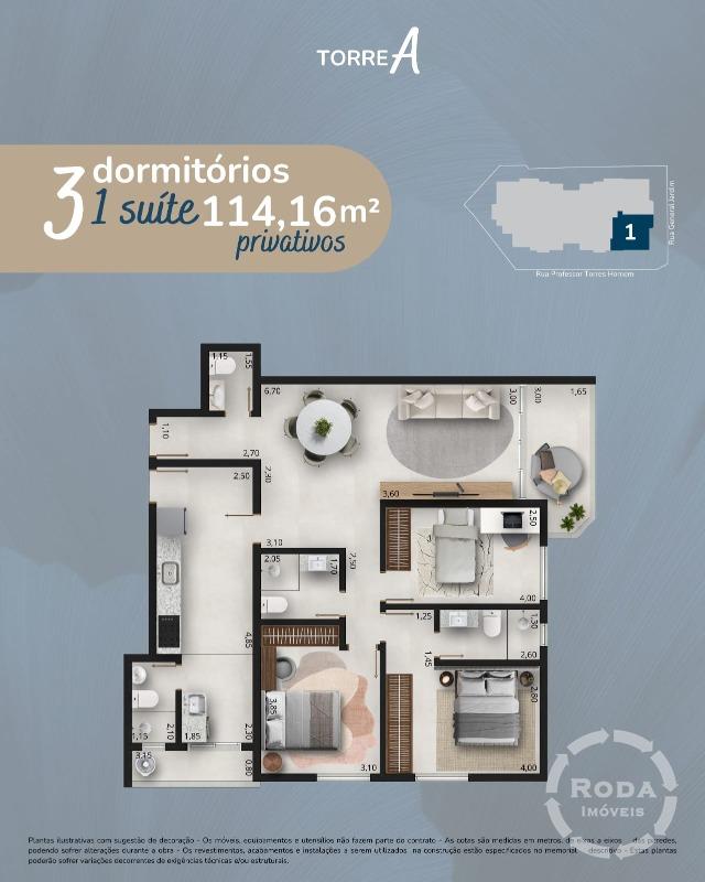 Apartamento à venda no Embaré: 