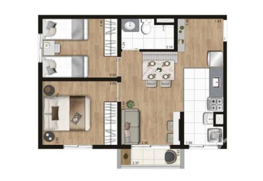 Apartamento à venda no Jabaquara: 