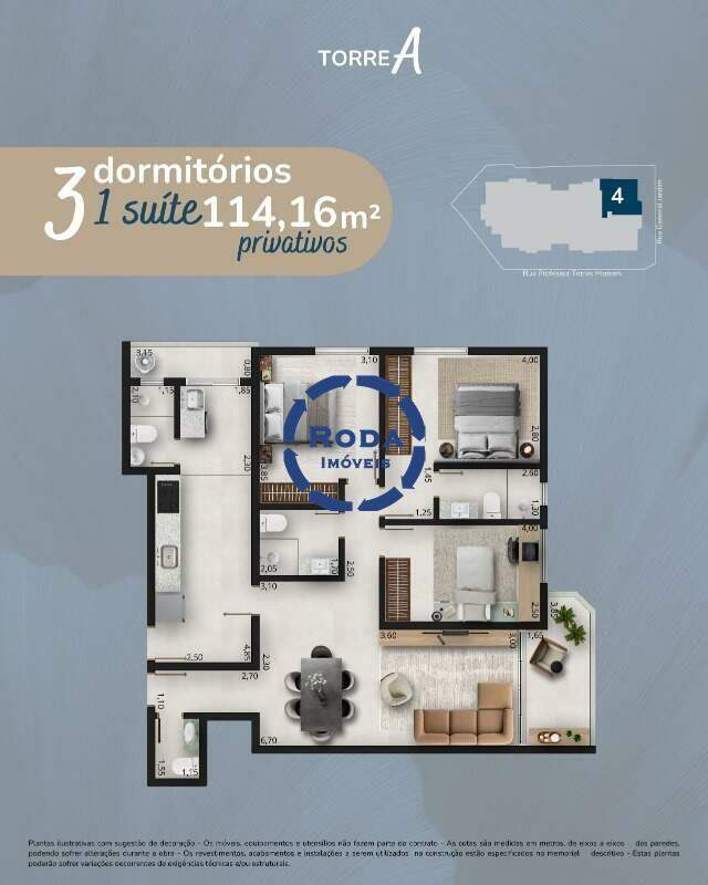 Apartamento à venda no Embaré: 