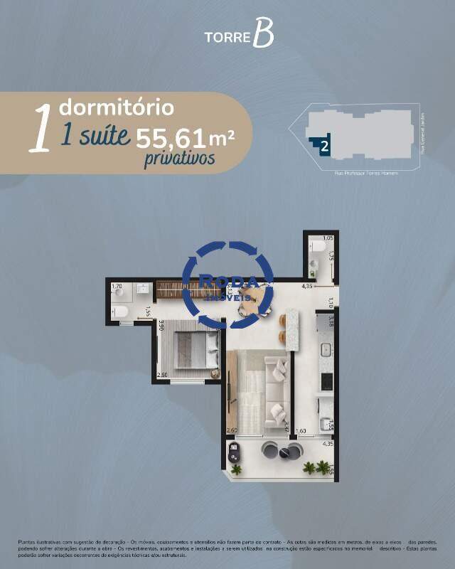 Apartamento à venda no Embaré: