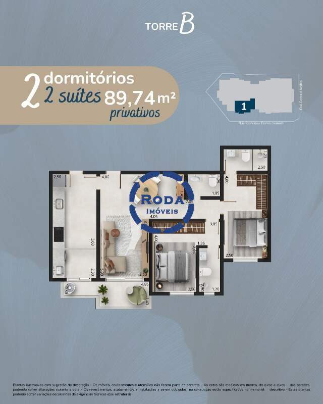 Apartamento à venda no Embaré: