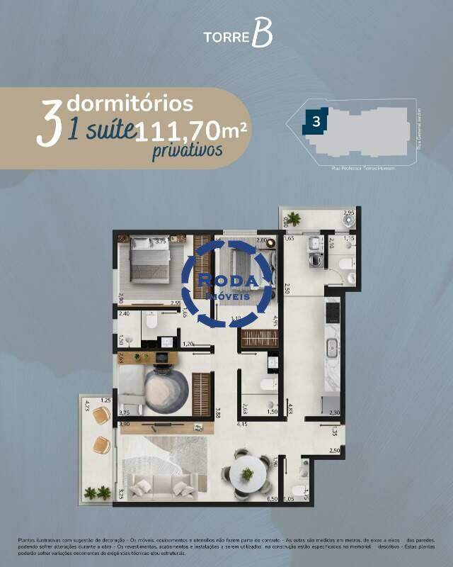 Apartamento à venda no Embaré: