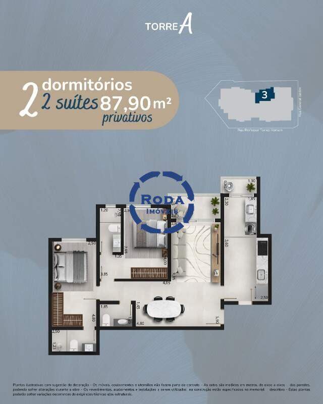 Apartamento à venda no Embaré: