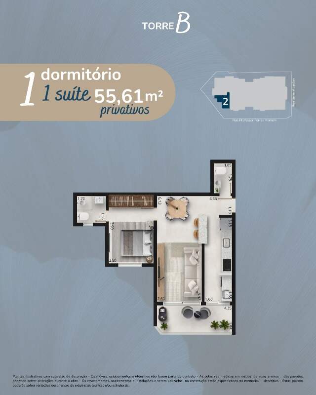 Apartamento à venda no Embaré: