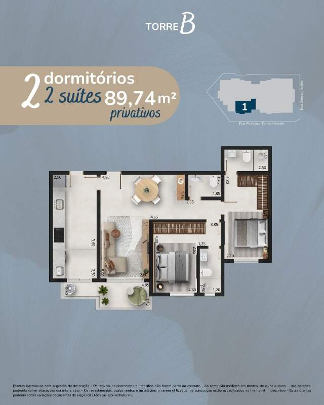 Apartamento à venda no Embaré: