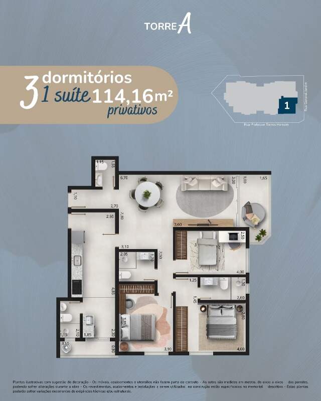 Apartamento à venda no Embaré: