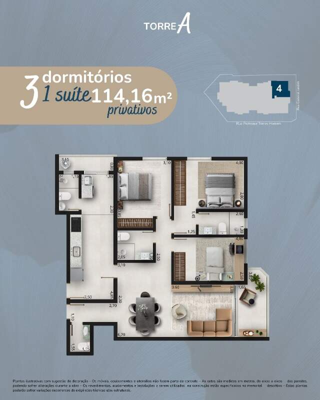 Apartamento à venda no Embaré: