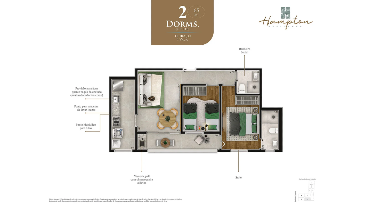 Apartamento à venda no Marapé: 