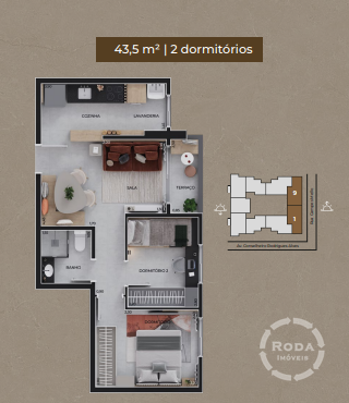 Apartamento à venda no Encruzilhada: 