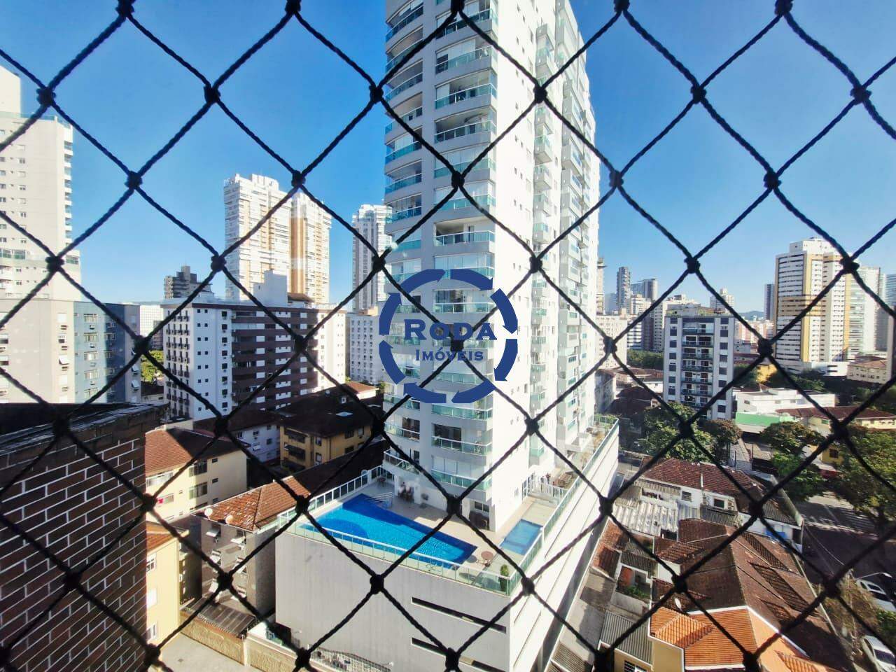 Apartamento para aluguel no Gonzaga: VISTA DA SALA