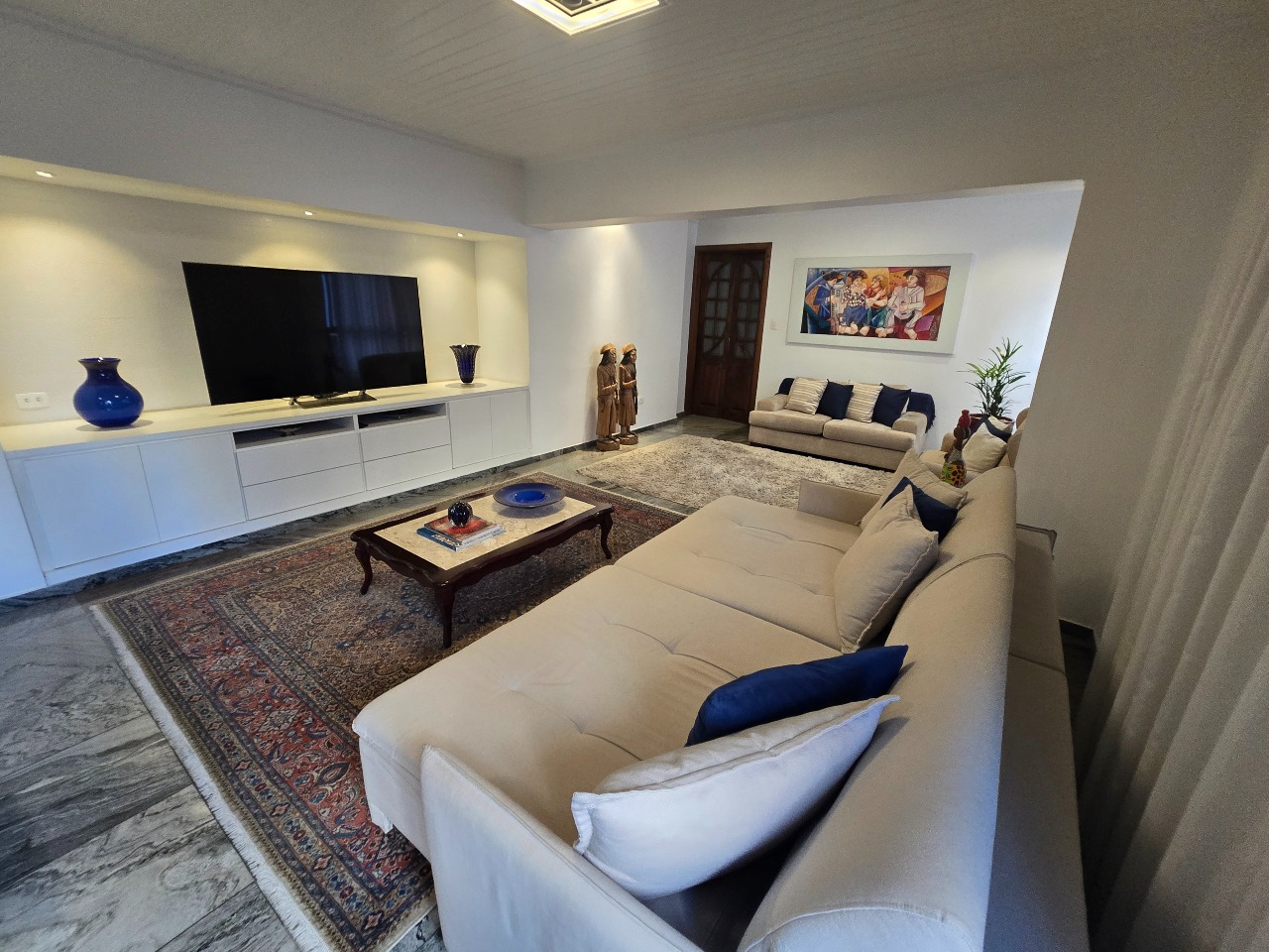 Apartamento à venda no Gonzaga: SALA DE TV, JANTAR
