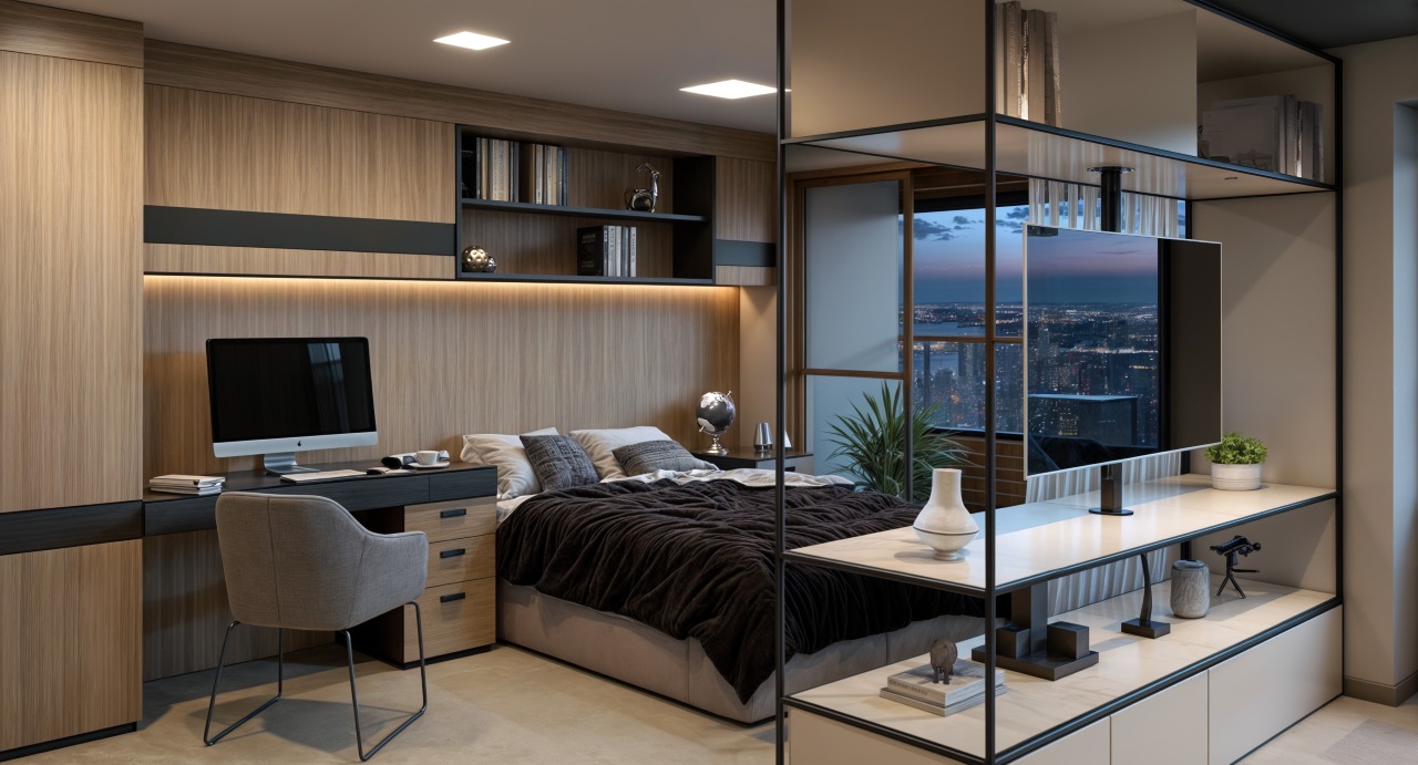 Studio à venda no Centro: 