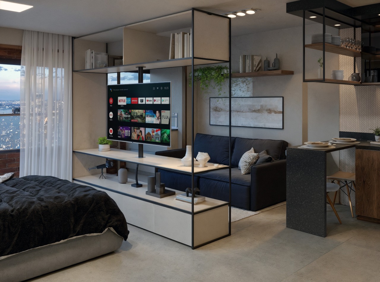 Studio à venda no Centro: 